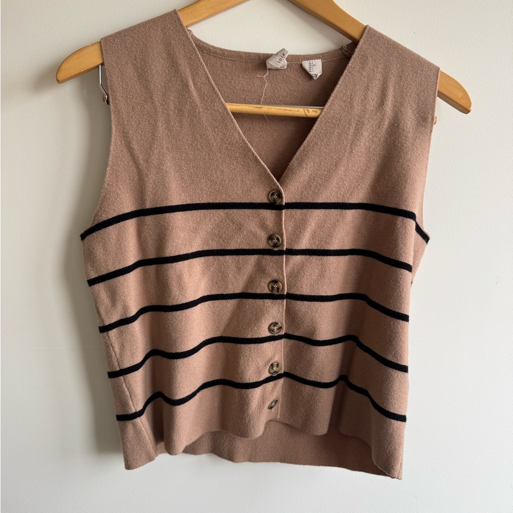 Joie Brown Knit Top